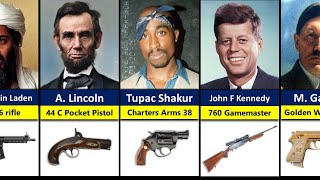 Guns That Killed Historical Figures [upl. by Pavier]