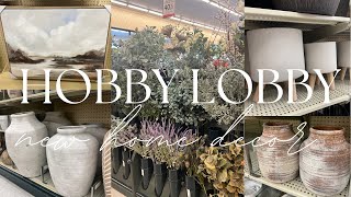 HOBBY LOBBY AMAZING NEW HOME DECOR FINDS  BROWSE WITH ME [upl. by Niad]