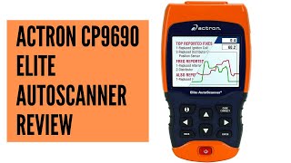 Actron CP9690 Elite AutoScanner Kit Enhanced OBD I and OBD II Scan Tool for all 1996 Review [upl. by Lamoureux]