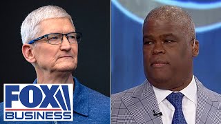 DAMN SHAME Charles Payne rips Apple CEO Tim Cook as a hypocrite over this [upl. by Ytok]