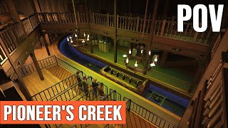 Planet Coaster ¦ Pioneers Creek ¦ Indoor Log Flume POV [upl. by Trumaine]