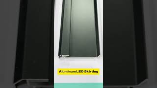 Different designs of aluminum skirting baseboards ledskirting ledprofile ledskirtingboard [upl. by Anzovin986]