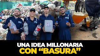 ¡ASOMBROSO😱 JÓVENES CREAN UNA IDEA MILLONARIA CON BASURA [upl. by Esinek392]