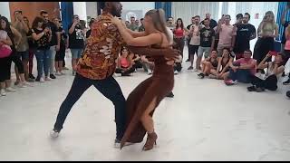 Ronald y Alba Bachata Salsa Spain World Congress 2023 [upl. by Aehsila498]