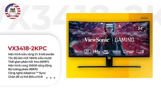 Màn hình Ultrawide ViewSonic VX34182KPC có gì nổi bật ViewSonic Quick Review [upl. by Early]