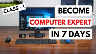 Basic Computer Course for Beginners  Computer Class 1 [upl. by Ayahs991]