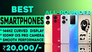 Top 5 Best amp AllRounder Smartphone Under 20000 in 2024 4K Selfie Recoding Best 5g Phone Under 20K [upl. by Pudendas]