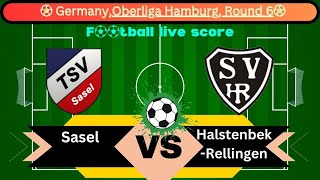 🛑LIVE TSV Sasel vs HalstenbekRellingen  Germany Amateur  Oberliga Hamburg Round 6  Full Match [upl. by Ehcnalb78]