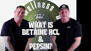 What Is Betaine HCL and Pepsin [upl. by Anaerb]