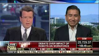 Knightscope CEO on Fox Business w Neil Cavuto [upl. by Sucramd]