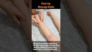 Easy Leg Massage Guide legmassage leghealth wellnesstips holistichealth legpainrelief [upl. by Mya]