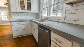 DIY Concrete Countertops  Easiest Method [upl. by Gilchrist965]