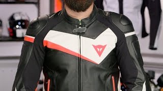 Dainese Veloster Leather Jacket Review at RevZillacom [upl. by Tandy204]