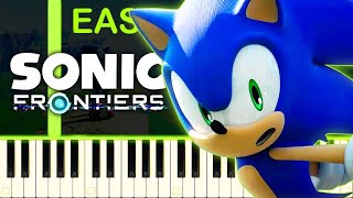 8 SONIC FRONTIERS SONGS ON PIANO [upl. by Tracay]