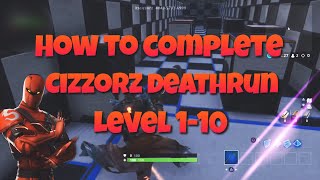 HOW TO COMPLETE Cizzorz DEATHRUN 30 Levels 110 Tips and Tricks [upl. by Ahseyt312]