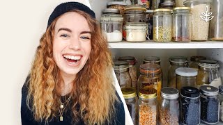 10 Zero Waste Kitchen and Pantry Staples with Gittemary  LIVEKINDLY With Me [upl. by Ojillib654]