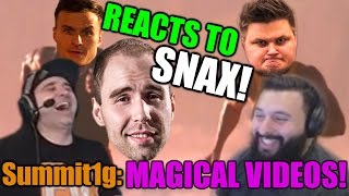 mOE amp SUMMIT1G REACT TO Snax  The Polish Iron Man BONUS REACTION by TAZ [upl. by Verlee430]