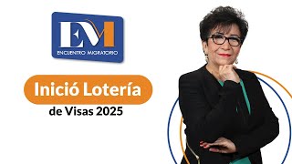 Inició Lotería de visas 2025 [upl. by Bradlee]