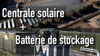 Une batterie de stockage pour mieux piloter les centrales solaires [upl. by Stenger]