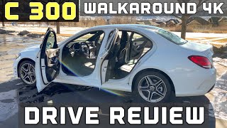 2019 Mercedes Benz C300 4Matic Sedan  Indepth Walkaround 4K [upl. by Johiah624]