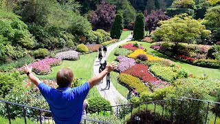 The Butchart Gardens Victoria Island 2 [upl. by Eegnat]