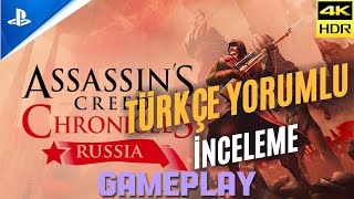 Assassin’s Creed® Chronicles Russia PS5 First Look Gameplay 4K 60fps HDR  Türkçe Yorumlu İnceleme [upl. by Lauder]