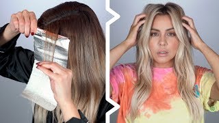 Pro Balayage Tutorial at home  Step by Step How I do My Hair [upl. by Casabonne247]