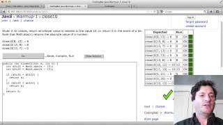 CodingBat 4  Java If Boolean Solution Code 2 [upl. by Wade668]