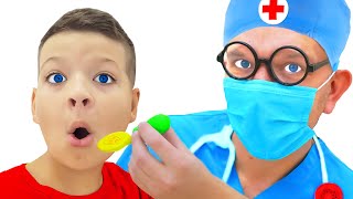 Canción del dentista  Canciones Infantiles con Max [upl. by Nnalatsyrc]