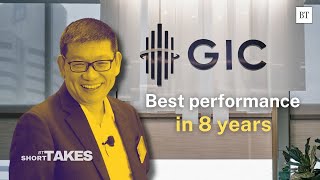 GIC reports highest 20year annualised return in 8 years [upl. by Slinkman]