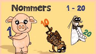 Nommers in Afrikaans [upl. by Terrab160]