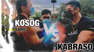 KOSOG SARIG TEAM KABAKAL VS KABRASO TEAM PAMPANGA ARMWRESTLING [upl. by Einor692]