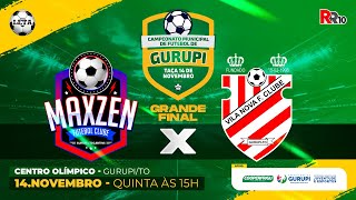 Grande Final Campeonato Municipal de Gurupi 2024 Maxzen x Vila Nova [upl. by Lon]