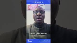 Dr Oshegbos experience with Blueprints AI Notetaker [upl. by Leiram]