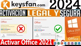 Cómo Descargar y Activar Office 2021 PRO Actualización 2024 [upl. by Tivad]