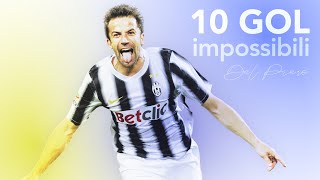 10 GOL impossibili di ALEX DEL PIERO [upl. by Ecinerev908]