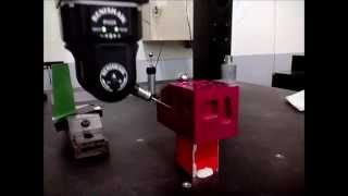 Probe PH20 5axis CMM Demo Part [upl. by Eittam550]