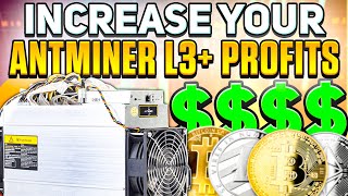 Antminer l3  Profit BOOST With One Simple STEP [upl. by Esma95]