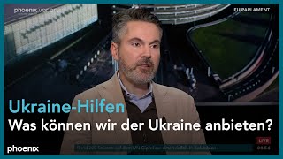 europatalk mit Daniel Caspary und Fabio De Masi zur Unterstützung der Ukraine am 221024 [upl. by Cindi]