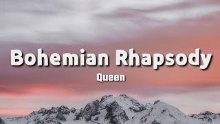 Queen  Bohemian Rhapsody Lyrics In Spanish amp English  Letras en Inglés y en Español [upl. by Ennaylime]