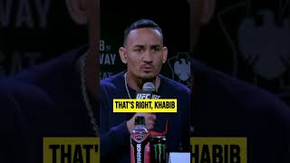 INSANE Max Holloway Agrees to Fight KHABIB on 6 days notice MMA UFC [upl. by Sibilla]