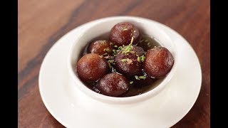 Gulab Jamun  Sanjeev Kapoor Khazana [upl. by Eilsel373]