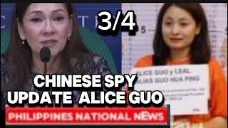 Chinese Spy  Alice Gou amp POGO update ni Risa Hontiveros 34aliceguolatest aliceguo [upl. by Herv]