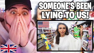 Brit Reacts to BRITISH COUPLE SHOP IN WALMART FOR THE FIRST TIME [upl. by Lampert]