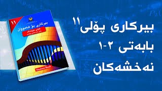 بیرکاری وێژەیی پۆلی ١١  بەشی 2  بابەتی 1  نەخشەکان [upl. by Elish197]