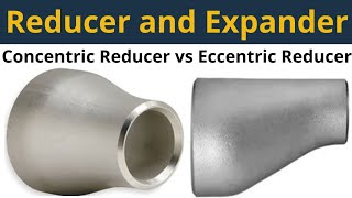 Reducer and Expander in Piping  Concentric Reducer vs Eccentric Reducer  Core Engineering [upl. by Adorl]