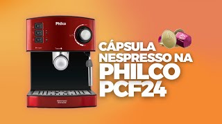 Cápsulas NESPRESSO na Cafeteira Philco PCF24  Qual é a melhor [upl. by Nurav939]