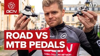 Road Or MTB Pedals  Which Should You Choose [upl. by Dlaregztif272]