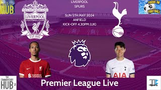 PL Live Liverpool v Tottenham Alternative Audio Commentary [upl. by Ahsir]