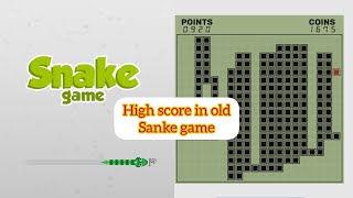 old nokia snake🐍 gameplay  nokia snake game  old snake game  nokiasnakegame [upl. by Green]